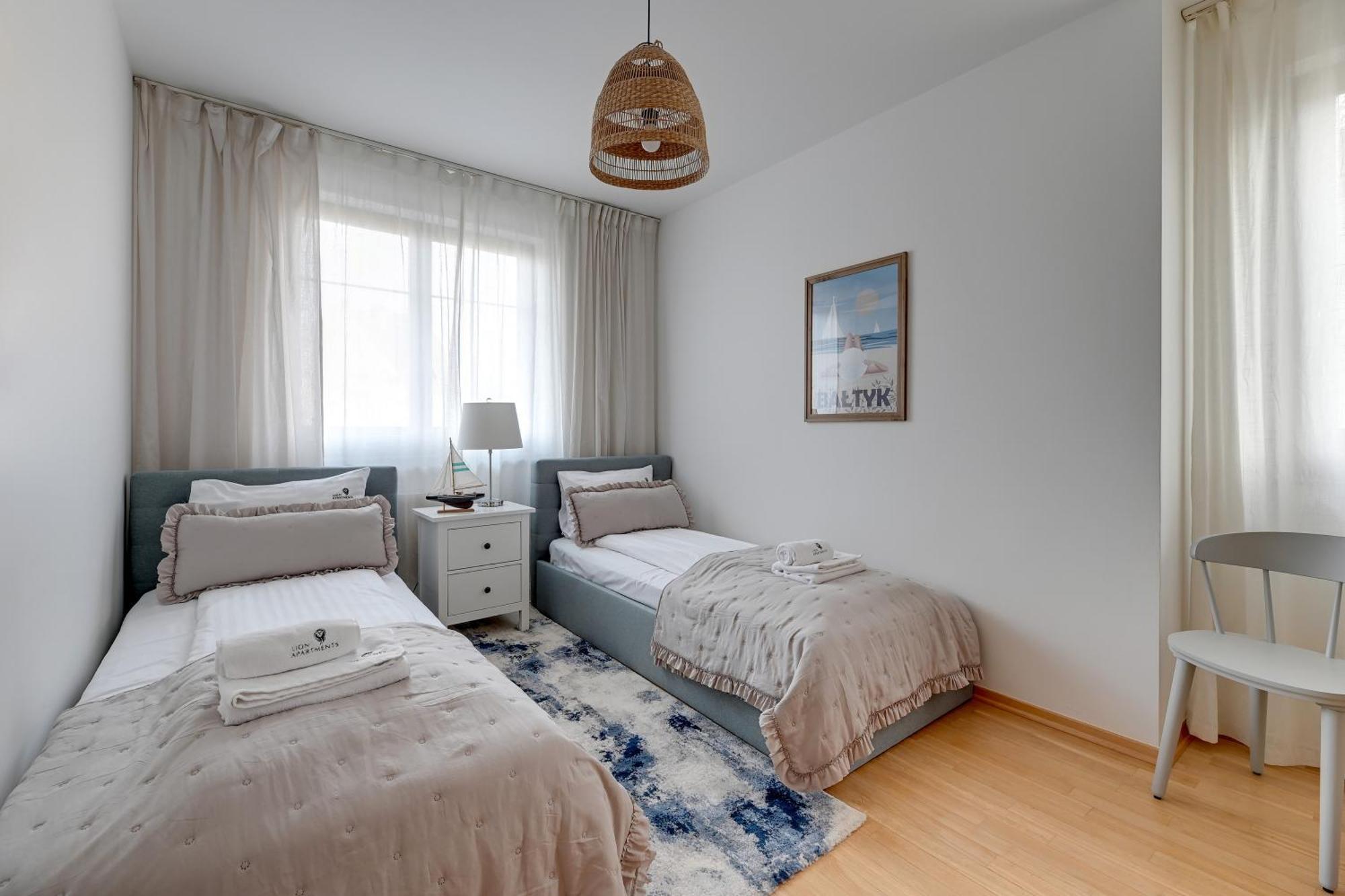 Lion Apartments - Amalfi Quiet Family 3 Bedr Apartment Sopot Exterior foto